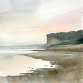 Normandy Travel Art Fabric Panel 7