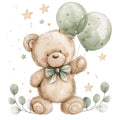 Nursery Teddy Bear Fabric Panel 1