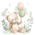 Nursery Teddy Bear Fabric Panel 20