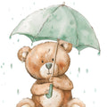 Nursery Teddy Bear Fabric Panel 27