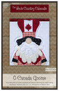 O Canada Gnome Precut Fused Applique Pack