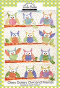 Okey Dokey Owl and Friends Applique Quilt