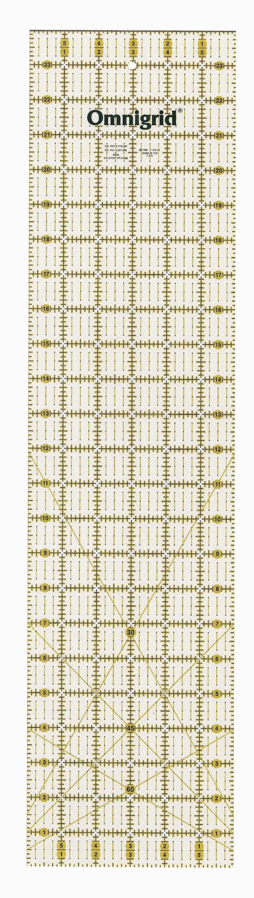 Omnigrid Ruler 6in x 24in