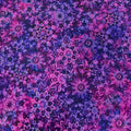 Orchid Purple Quilt Back - Dancin' Dahlias 108" wide Fabric per yard