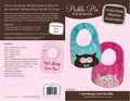 Owl Baby Bibs Design In the Hoop Machine Embroidery Design Set