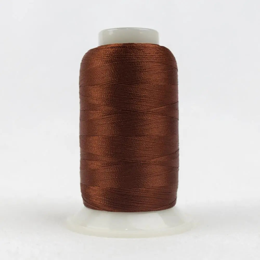P4333 - Polyfast™ 40wt Trilobal Polyester Dark Copper Brown Thread\