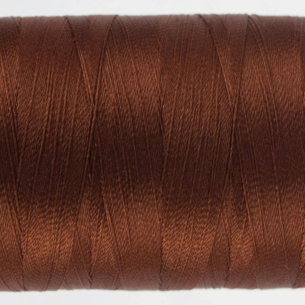 P4333 - Polyfast™ 40wt Trilobal Polyester Dark Copper Brown Thread\