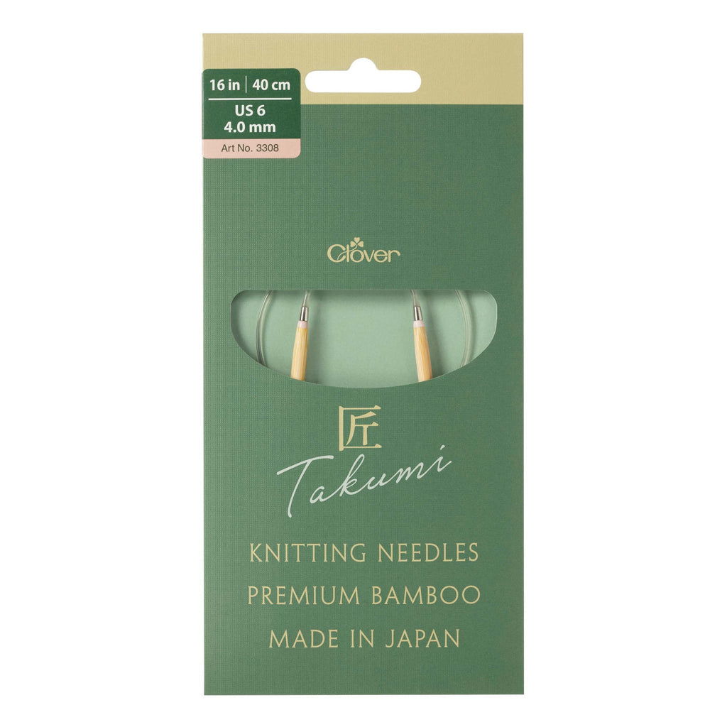 PRO "Takumi" Circular Knitting Needle 16in. No.6 (4.0mm)