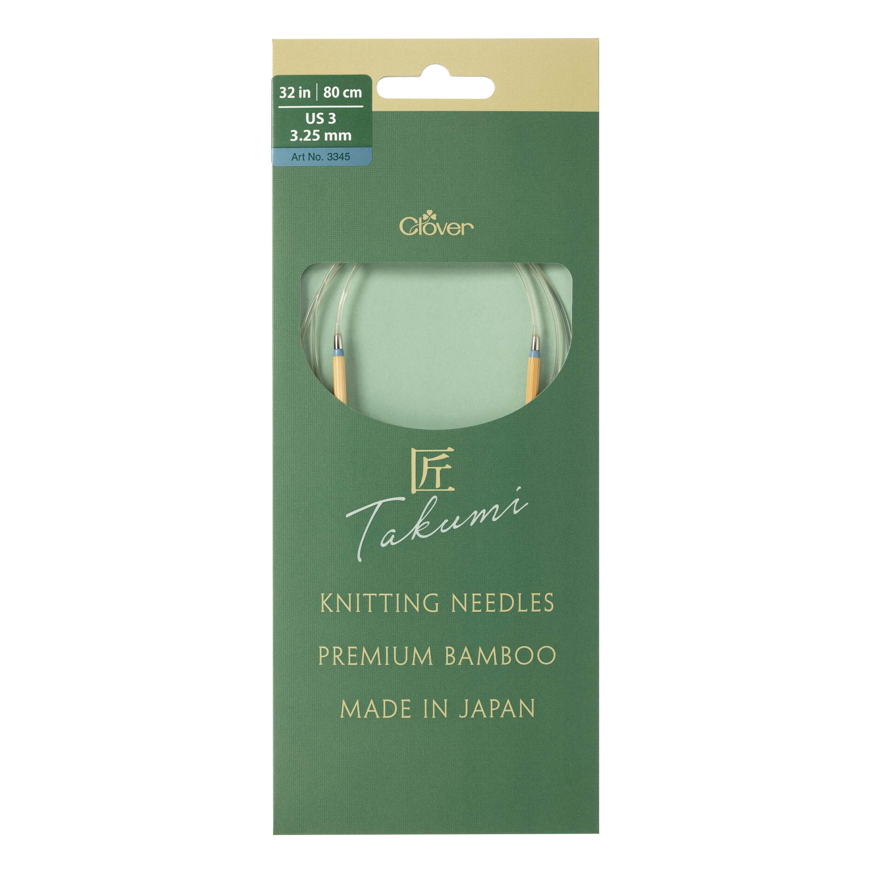 PRO "Takumi" Circular Knitting Needle 32in. No.3 (3.25mm)