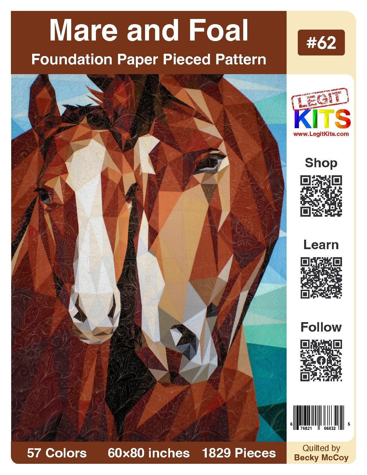 Mare & Foal Quilt Kit