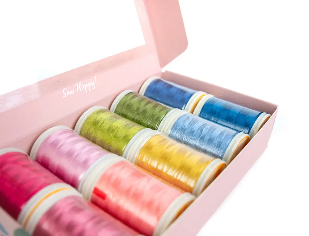 Pablo’s Painted Palette by Edyta Sitar - Rayon Thread Pack
