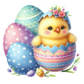 Pastel Chicks Fabric Panel 32