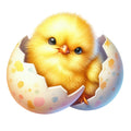 Pastel Chicks Fabric Panel 4
