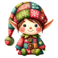 Patchwork Christmas Fabric Panel 16