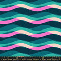 Peacock Poolside Too 43"/44" Cotton Fabric Per Yard