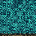 Peacock Poolside Too 43"/44" Cotton Fabric Per Yard