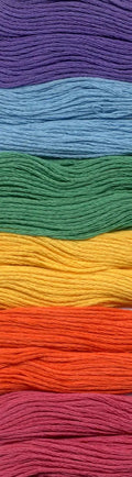 Pearl Cotton Size 12 Sampler Pack Mardi Gras