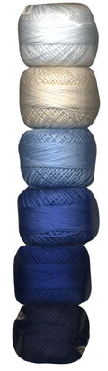 Pearl Cotton Size 8 Thread Sampler Pack Sashiko Basic