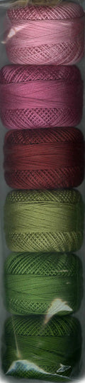 Pearl Cotton Size 8 Thread Sampler Pack Yule