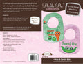 Peas & Carrots Bibs In the Hoop Embroidery Design Collection