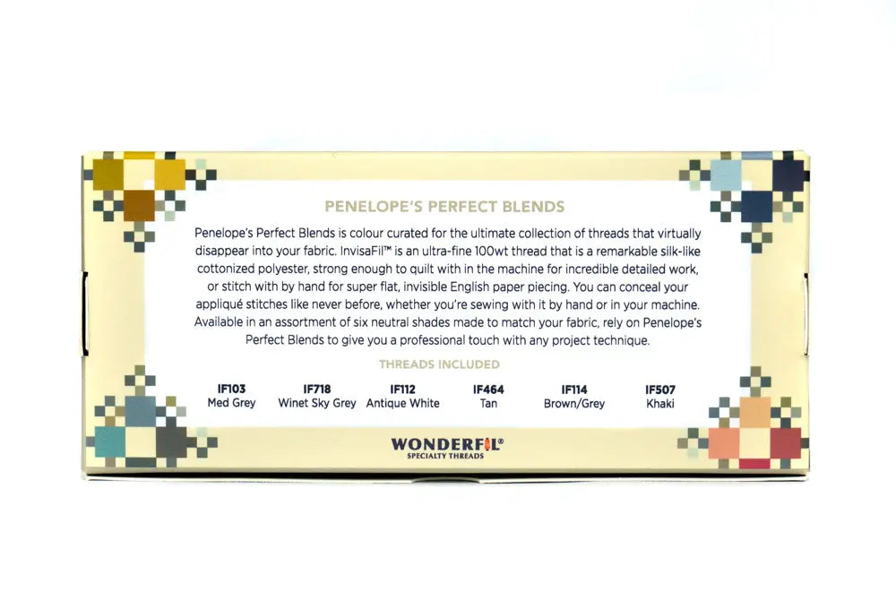 Penelope’s Perfect Blends  by Edyta Sitar - Invisible Thread Pack