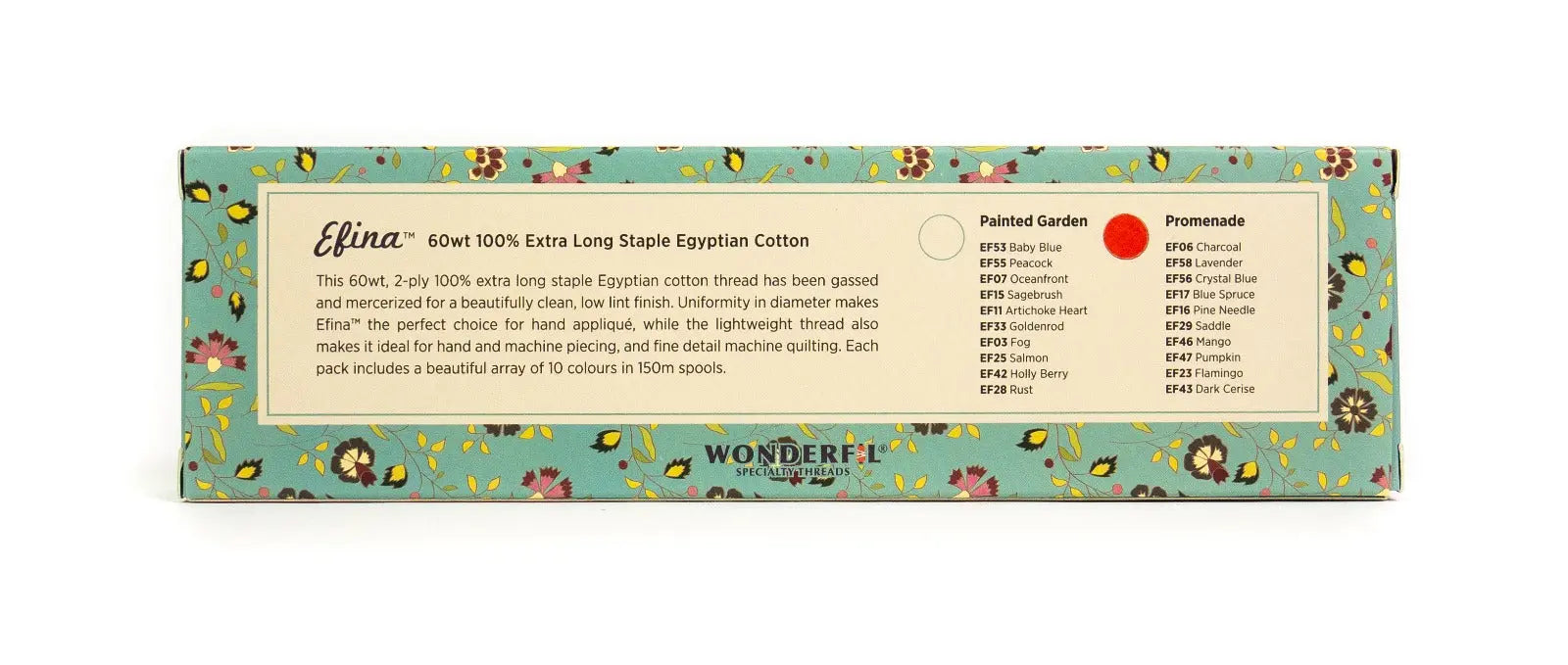 Petra Prins Efina Packs - Egyptian Cotton Threads