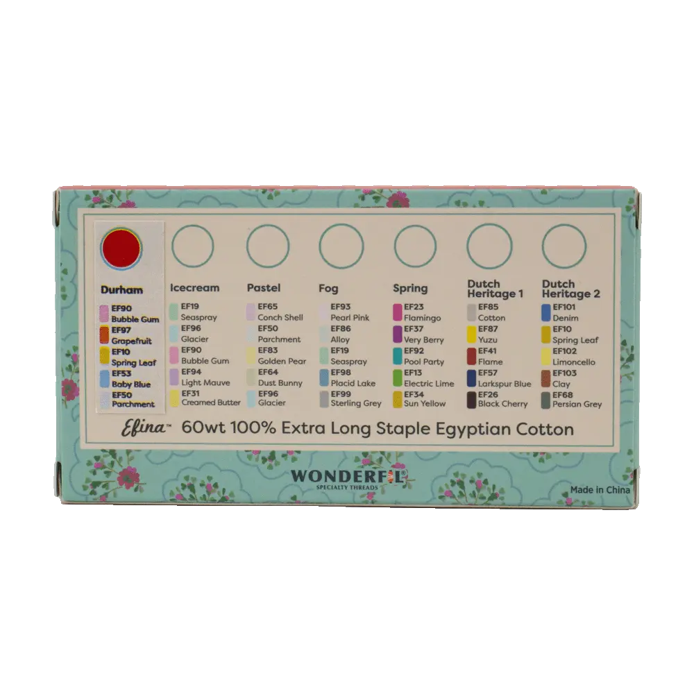 Petra Prins Efina Packs - Egyptian Cotton Threads