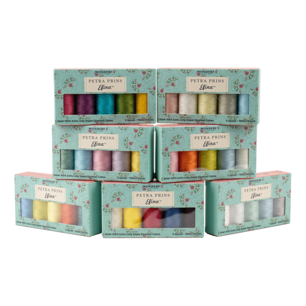 Petra Prins Efina Packs - Egyptian Cotton Threads
