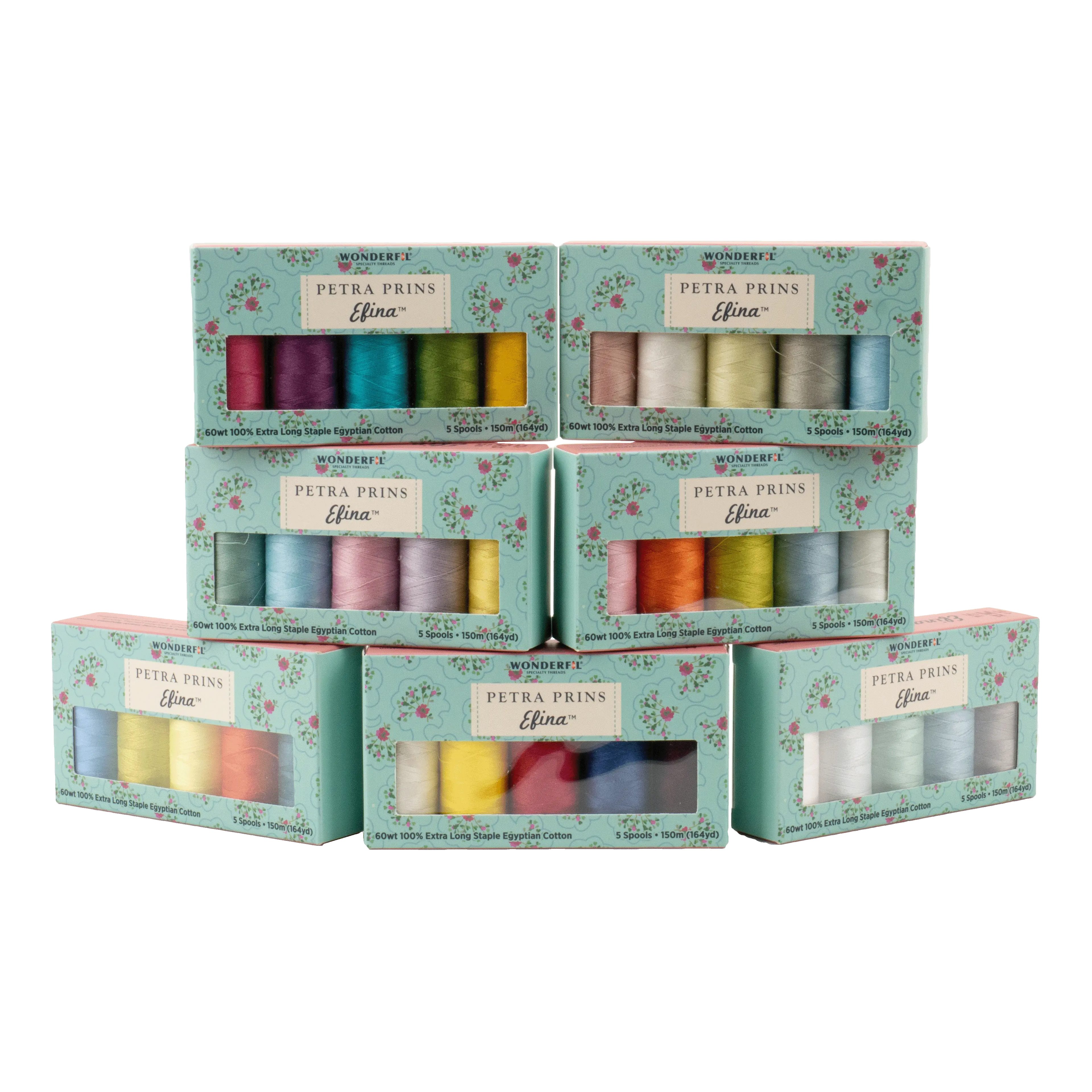 Petra Prins Efina Packs - Egyptian Cotton Threads