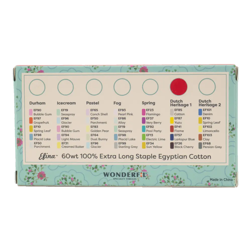 Petra Prins Efina Packs - Egyptian Cotton Threads