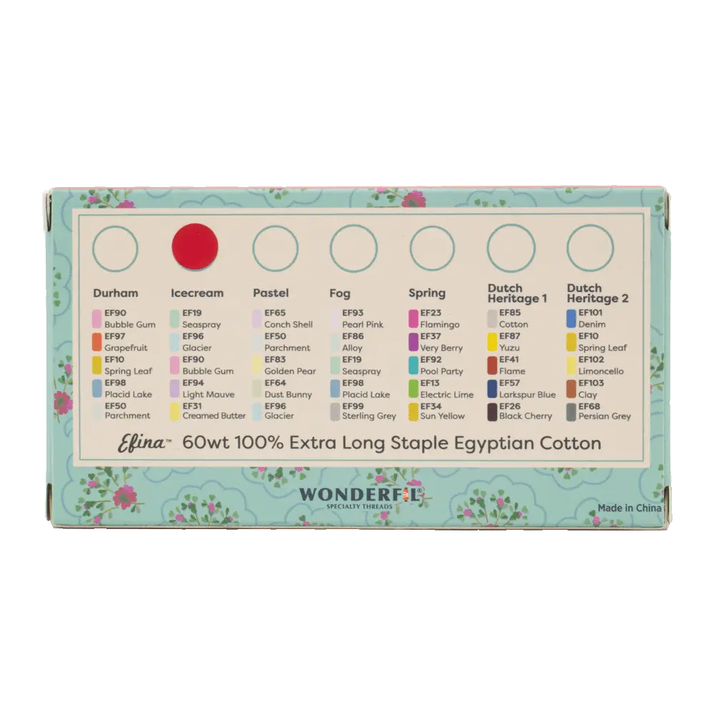 Petra Prins Efina Packs - Egyptian Cotton Threads