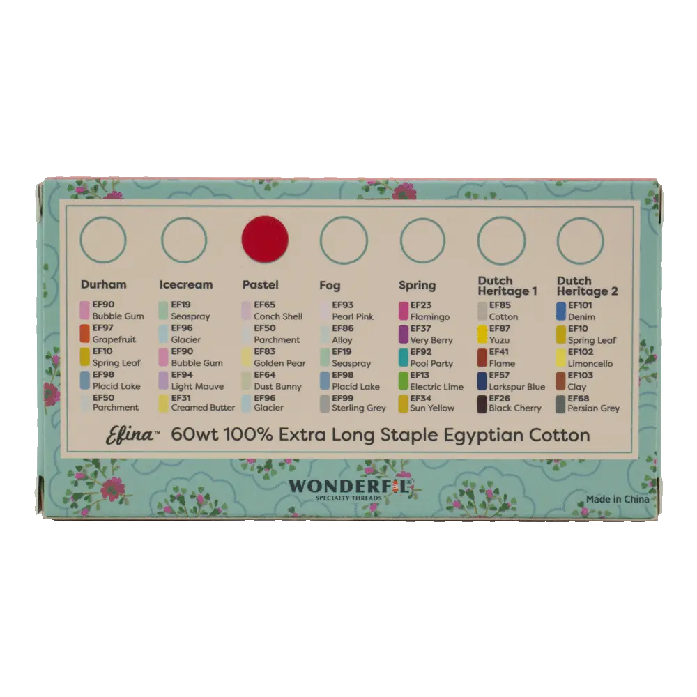 Petra Prins Efina Packs - Egyptian Cotton Threads