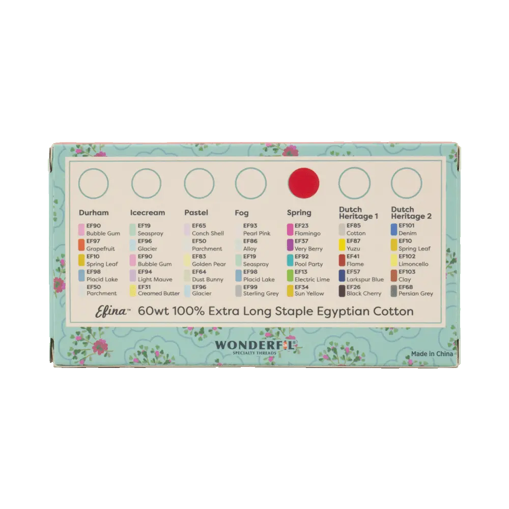 Petra Prins Efina Packs - Egyptian Cotton Threads