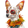 Pets de Los Muertos Fabric Panel 26