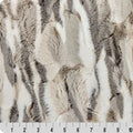 Pewter Luxe Cuddle Frosted Himalayan 58/60" Fabric per yard