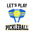 Pickleball Sayings Fabric Panel 2
