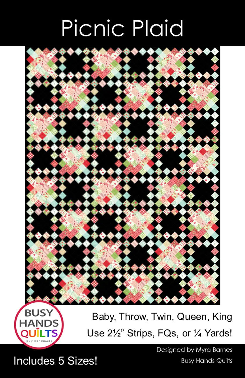 Picnic Plaid Quilt Pattern