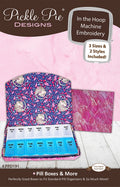 Pill Boxes & More Machine Embroidery Design Set