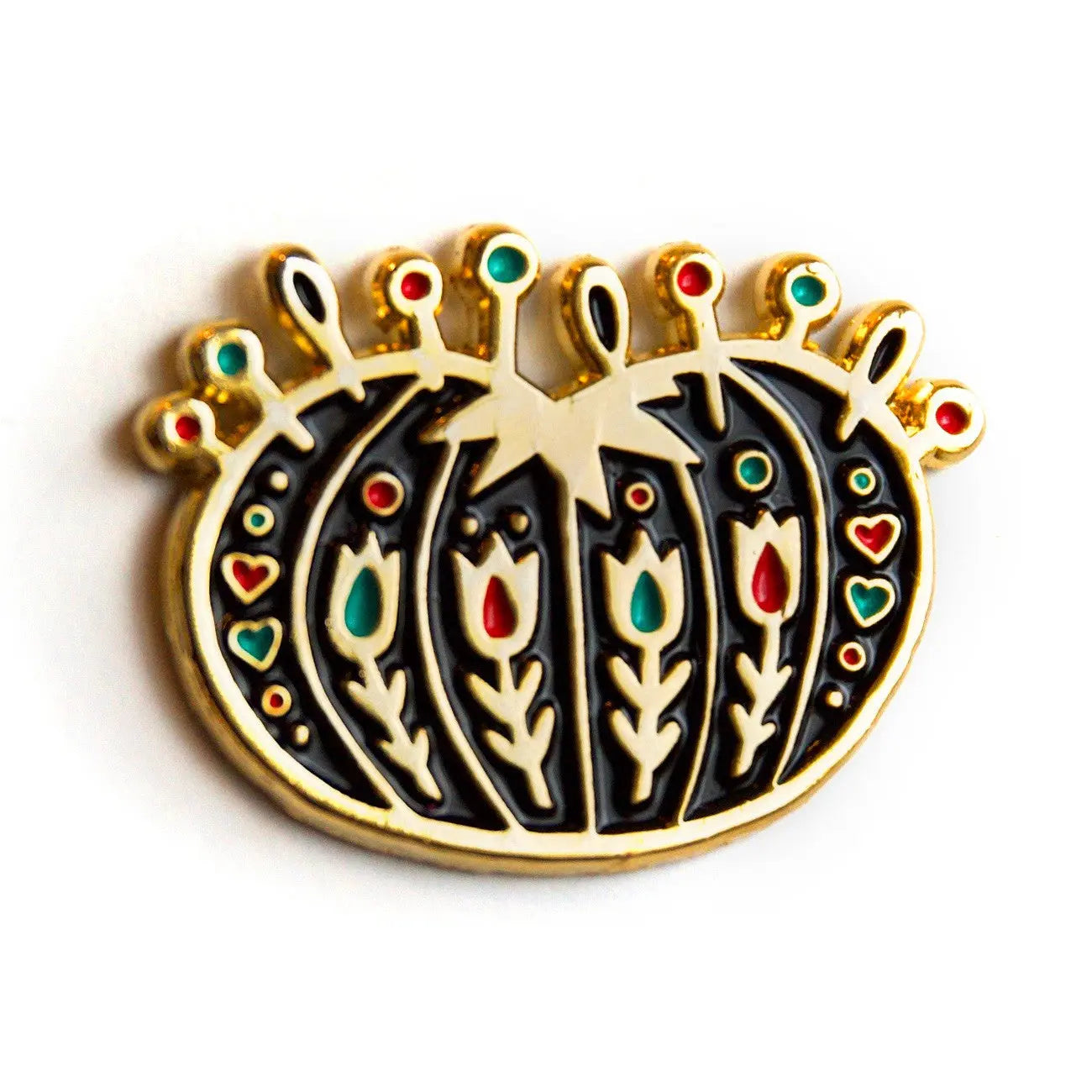 Pin Cushion Enamel Pin