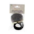 Pin Cushion Flexible Snap Bracelet Houndstooth