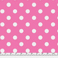 Pink Big Dots 45" wide Fabric per yard