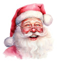 Pink Santa Claus Fabric Panel 14
