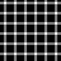 Plaid Essentials - Shepherd Plaid - Black 44" / 45" Fabric Per Yard