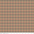 Plaid-Venture Club - Retriever - Brown 44"/45" Fabric Per Yard