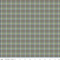 Plaid-Venture Club - Retriever - Navy 44"/45" Fabric Per Yard