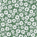 Poinsettia Green Merry Mix 43"/44" Cotton Fabric Per Yard