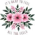 Positivity Quote Fabric Panel 12