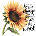 Positivity Quote Fabric Panel 3
