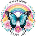 Positivity Quote Fabric Panel 4