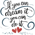 Positivity Quote Fabric Panel 5